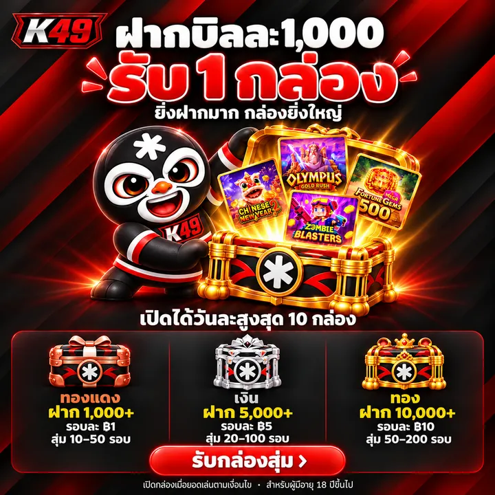 กล่องสุ่มหมุนฟรี